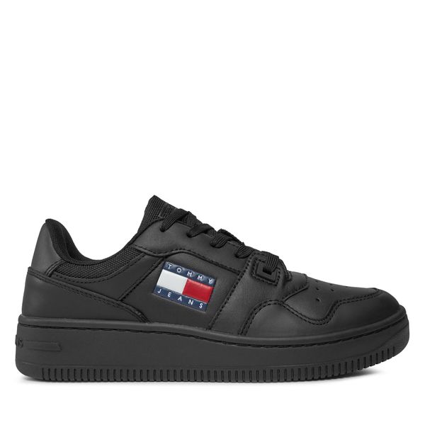 Tommy Jeans Tenisice Tommy Jeans Tjw Retro Basket Ess EN0EN02505 Crna