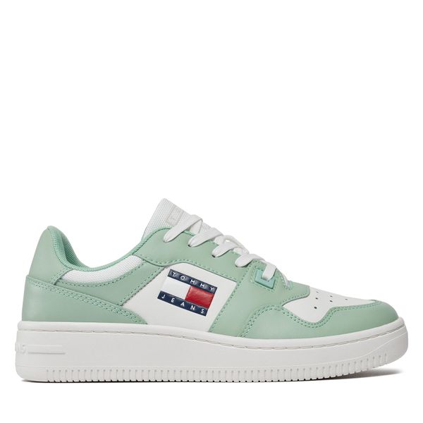Tommy Jeans Tenisice Tommy Jeans Tjw Retro Basket Ess EN0EN02505 Jadestone Green MAJ