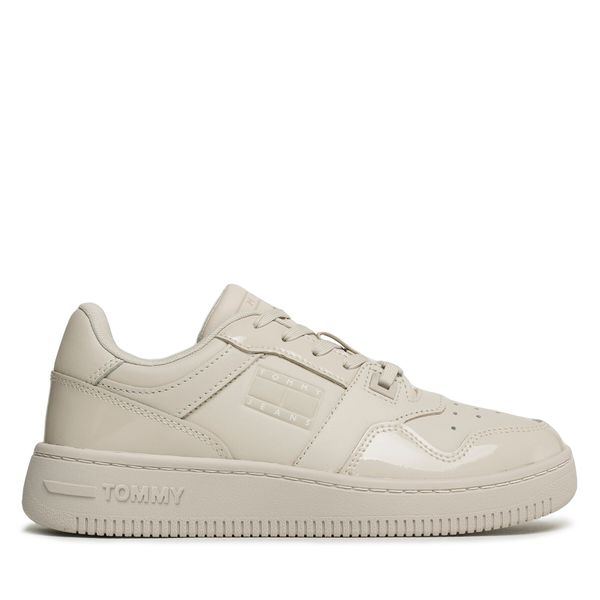 Tommy Jeans Tenisice Tommy Jeans Tjw Retro Basket Glossy EN0EN02206 Bleached Stone AEV