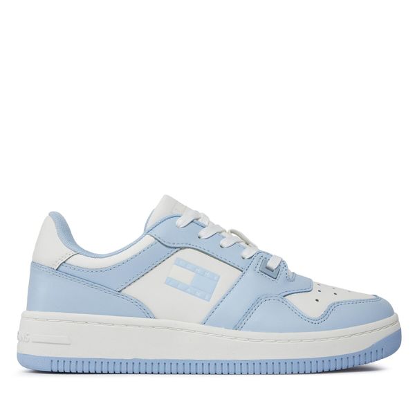 Tommy Jeans Tenisice Tommy Jeans Tjw Retro Basket Tonal EN0EN02520 Breezy Blue C1O