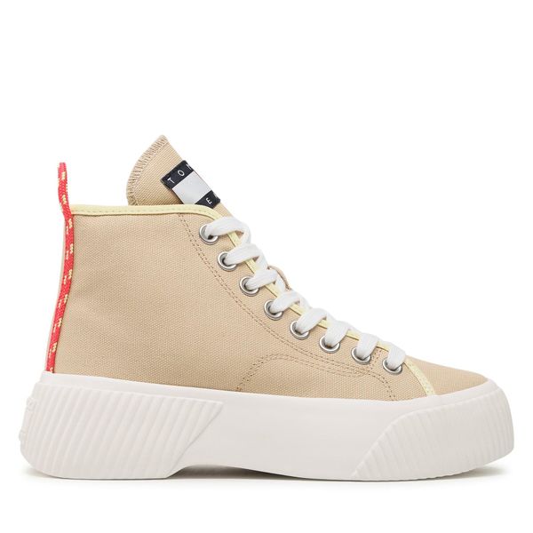 Tommy Jeans Tenisice Tommy Jeans Vulc Plat. Canvas Mc EN0EN02091 Trench AB4