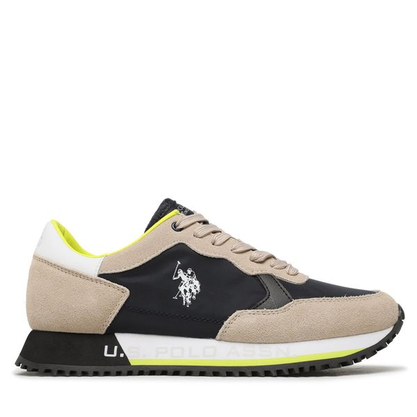 U.S. Polo Assn. Tenisice U.S. Polo Assn. Cleef CLEEF001A DBL-BEI02
