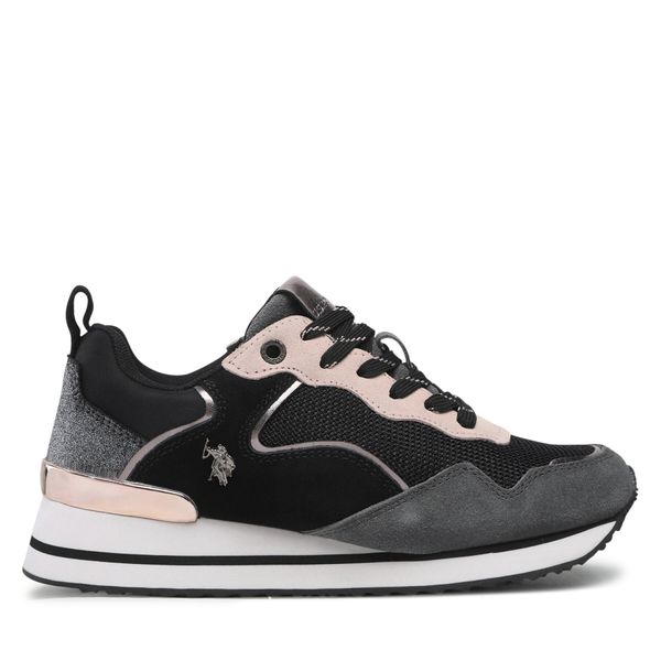 U.S. Polo Assn. Tenisice U.S. Polo Assn. Layla001a LAYLA001W/BSN1 Blk/Pel01