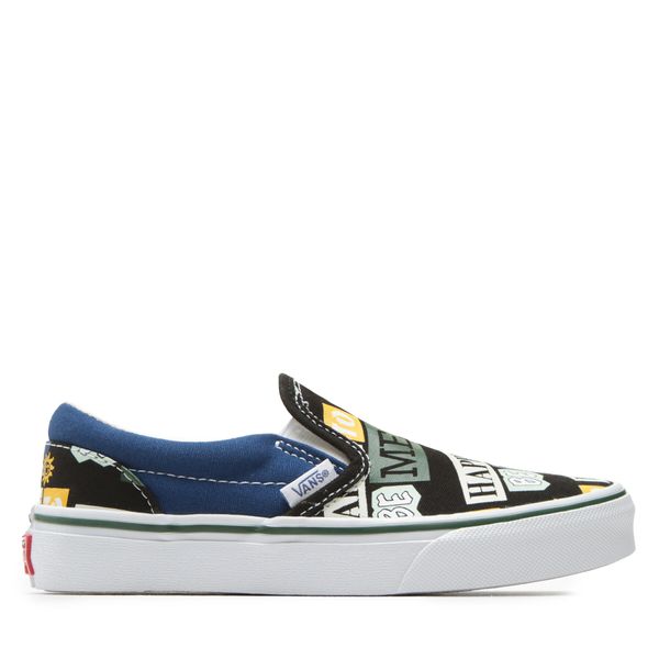 Vans Tenisice Vans Classic Slip-On V VN0007Q1BMV1 Happy To Be Black/Multi