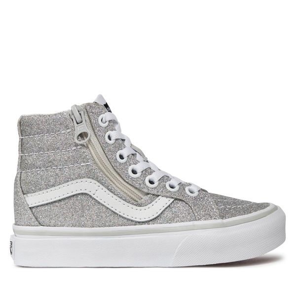 Vans Tenisice Vans Sk8-Hi Reissue Side Zip VN0007PXX1K1 Silver/True White