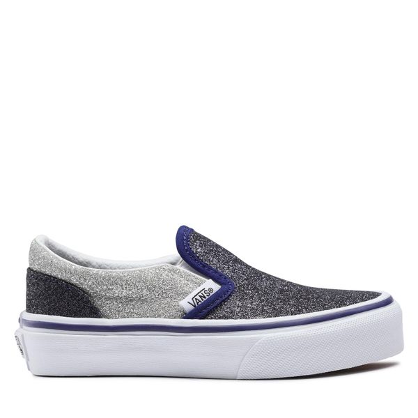 Vans Tenisice Vans Uy Classic Slip-On VN0005WWSXN1 Silver/Navy