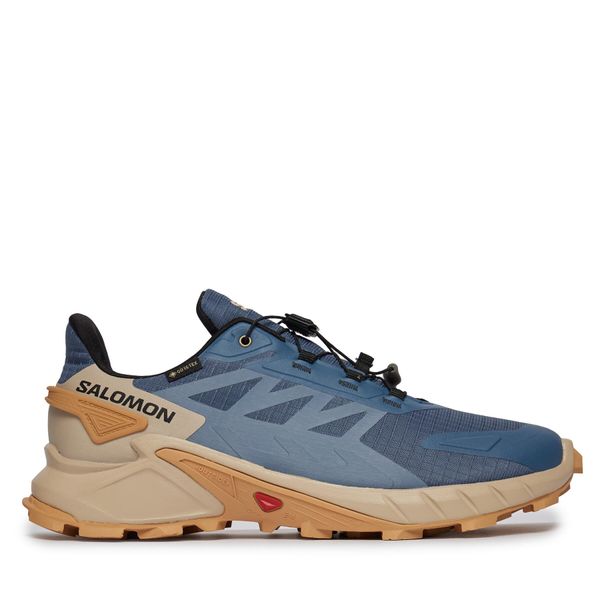 Salomon Tenisice za trčanje Salomon Supercross 4 Gtx GORE-TEX L47386100 Plava