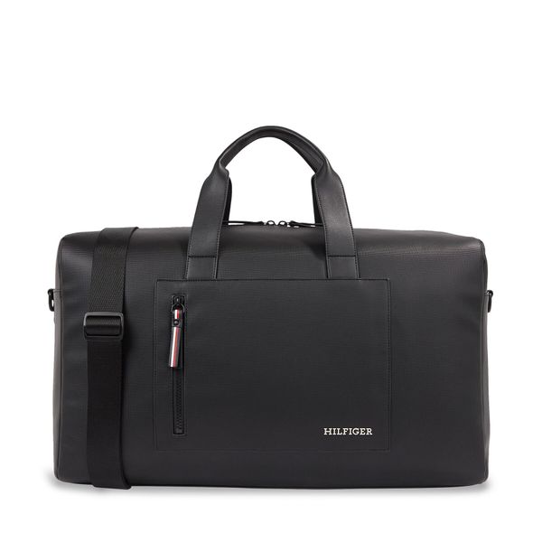 Tommy Hilfiger Torba Tommy Hilfiger Th Pique Duffle AM0AM11779 Black BDS