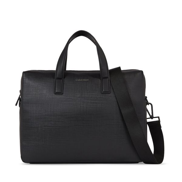 Calvin Klein Torba za laptop Calvin Klein Ck Must Check K50K511189 Ck Black Check BAX
