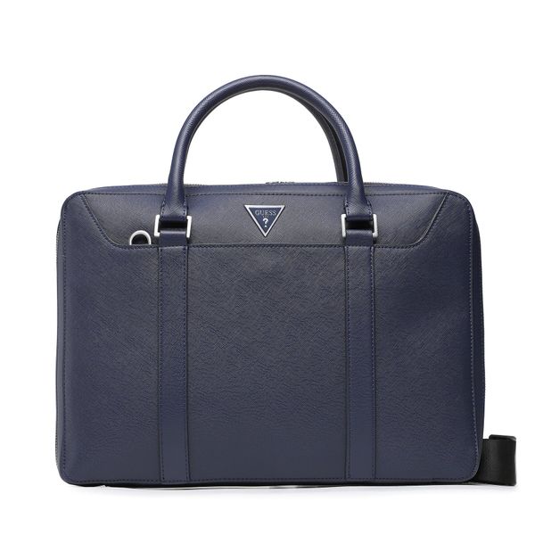Guess Torba za laptop Guess Certosa Saffiano Smart HMECSA P3138 BLU
