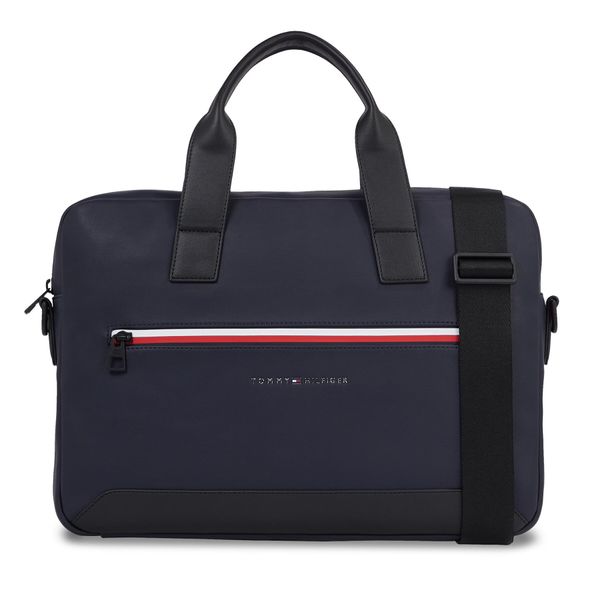 Tommy Hilfiger Torba za laptop Tommy Hilfiger Th Ess Corp Computer Bag AM0AM12211 Space Blue DW6