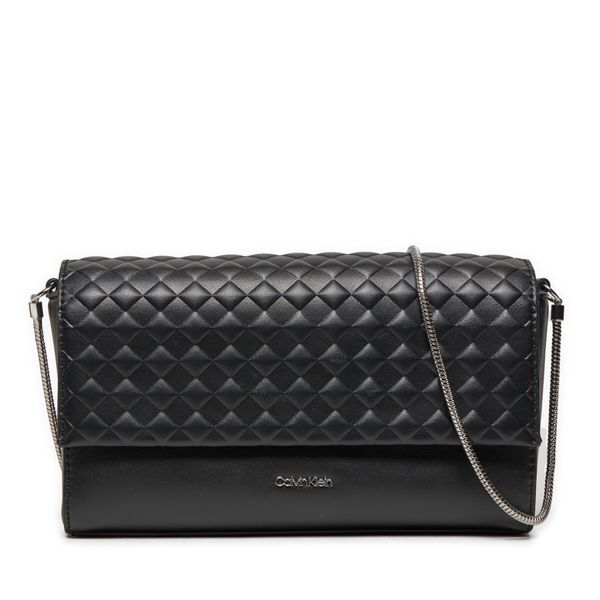 Calvin Klein Torbica Calvin Klein Calvin Mini Quilt Mini Crossbody K60K611990 Ck Black BEH