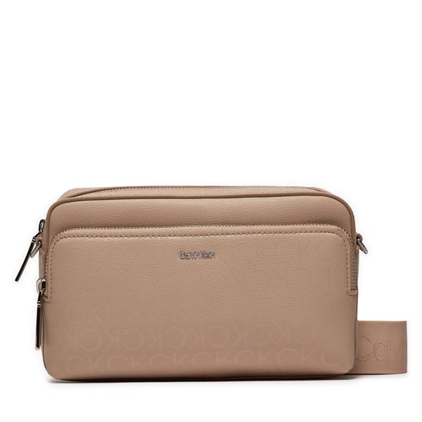 Calvin Klein Torbica Calvin Klein Ck Must K60K611926 Shadow Gray Epi Mono PE1