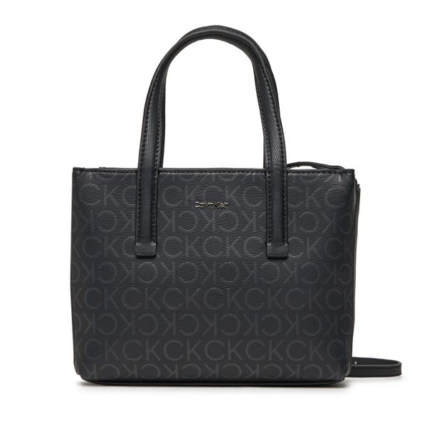 Calvin Klein Torbica Calvin Klein Ck Must Mini Tote_Epi Mono K60K611760 Black Epi Mono 0GJ