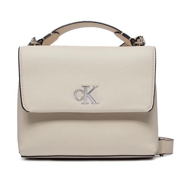Calvin Klein Jeans Torbica Calvin Klein Jeans Minimal Monogram Top Handle22 K60K611868 Stone CI2