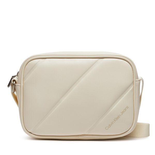 Calvin Klein Jeans Torbica Calvin Klein Jeans Quilted Camerabag18 K60K611821 Papyrus YAN