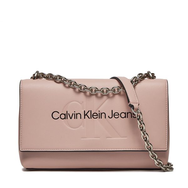 Calvin Klein Jeans Torbica Calvin Klein Jeans Sculpted Ew Flap Conv25 Mono K60K611866 Pale Conch TFT