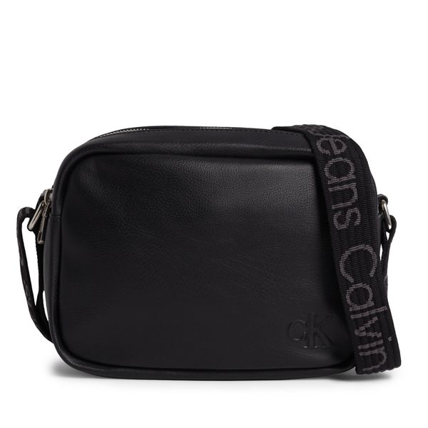Calvin Klein Jeans Torbica Calvin Klein Jeans Ultralight Dblzip Camerabag21 Pu K60K611554 Black BEH