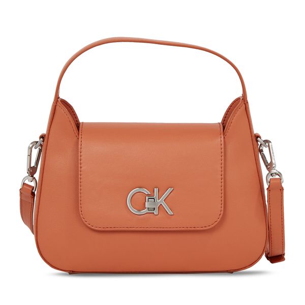 Calvin Klein Torbica Calvin Klein Re-Lock Crossbody W/Flap Sm K60K610770 Autumn Leaf GAP