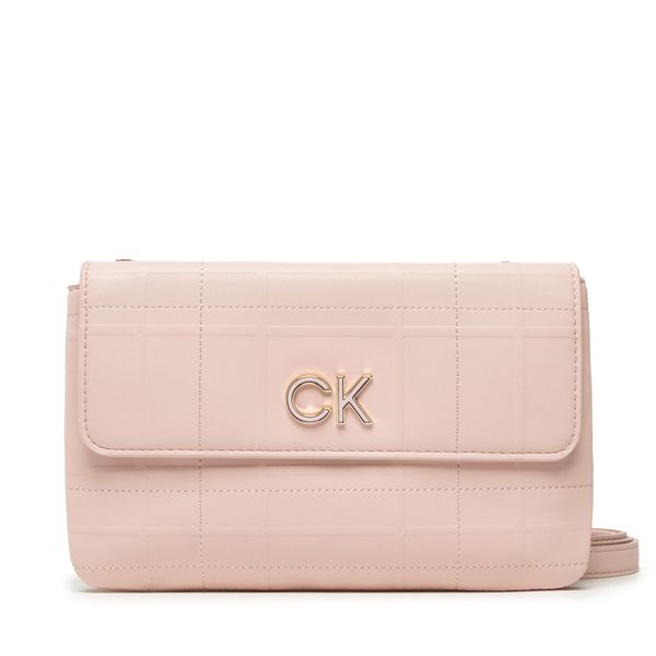 Calvin Klein Torbica Calvin Klein Re-Lock Dbl Xbody W/Flap Quilt K60K609686 TER