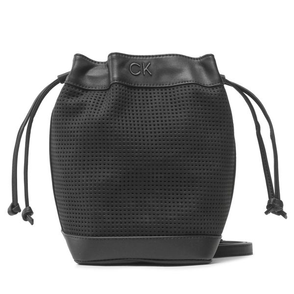 Calvin Klein Torbica Calvin Klein Re-Lock Drawstring Bag Sm Perf K60K610636 BAX