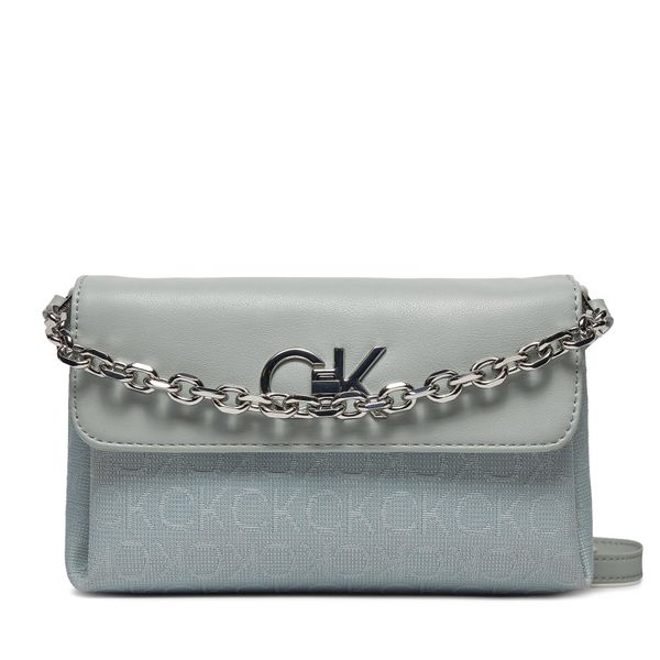 Calvin Klein Torbica Calvin Klein Re-Lock K60K611989 Pigeon Jacquard Mono PEB