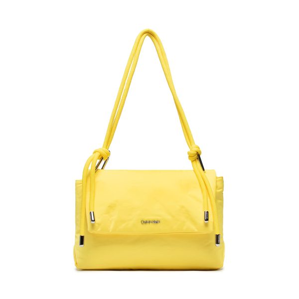 Calvin Klein Torbica Calvin Klein Roped Shoulder Bag K60K609407 Magnetic Yellow ZBE