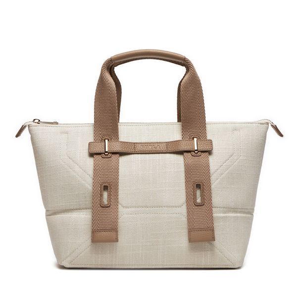 Furla Torbica Furla Giove Edra M Tote WB01178-BX3015-1981S-1007 Écru