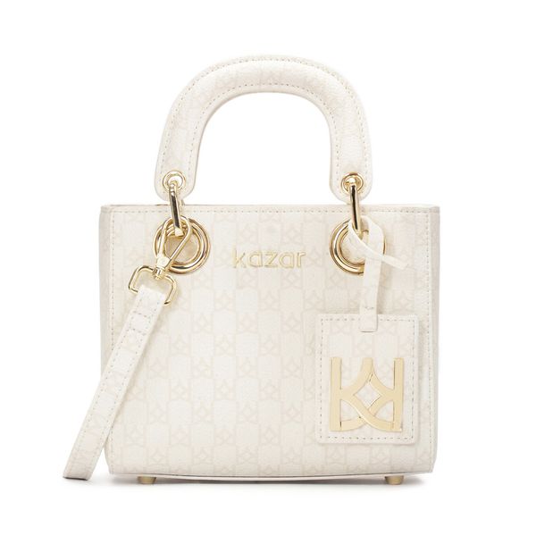 Kazar Torbica Kazar Muse XS 67842-01-BB Beige/White