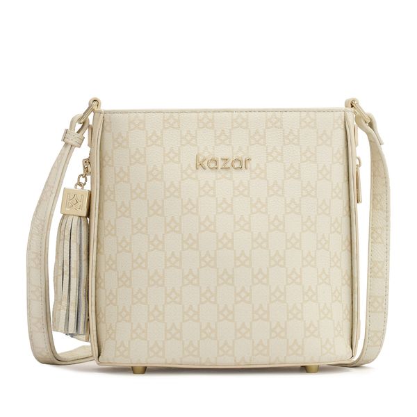 Kazar Torbica Kazar Nissi S 81781-01-BB Beige/White