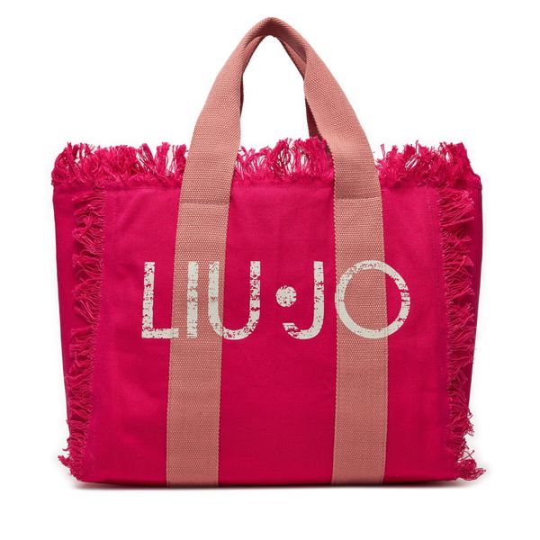 Liu Jo Torbica Liu Jo Shopping Logo Stamp VA4203 T0300 Deep Pink 82143