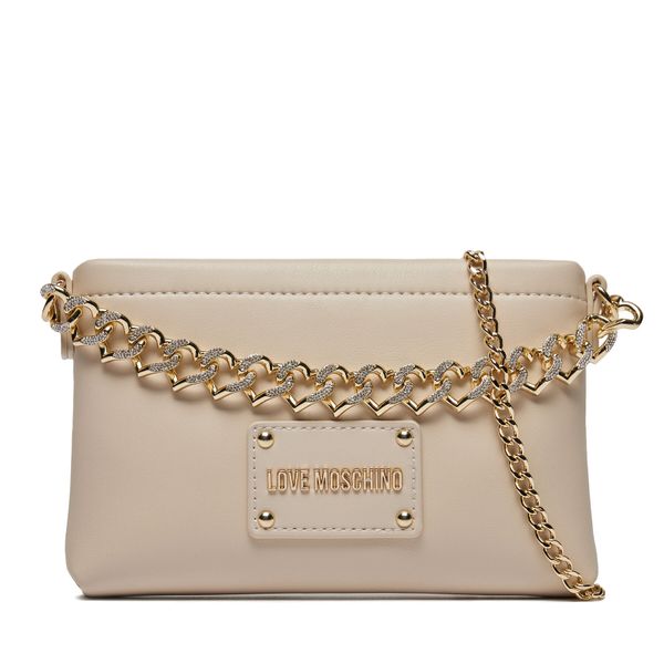 LOVE MOSCHINO Torbica LOVE MOSCHINO JC4122PP1ILN111A Avorio/Oro