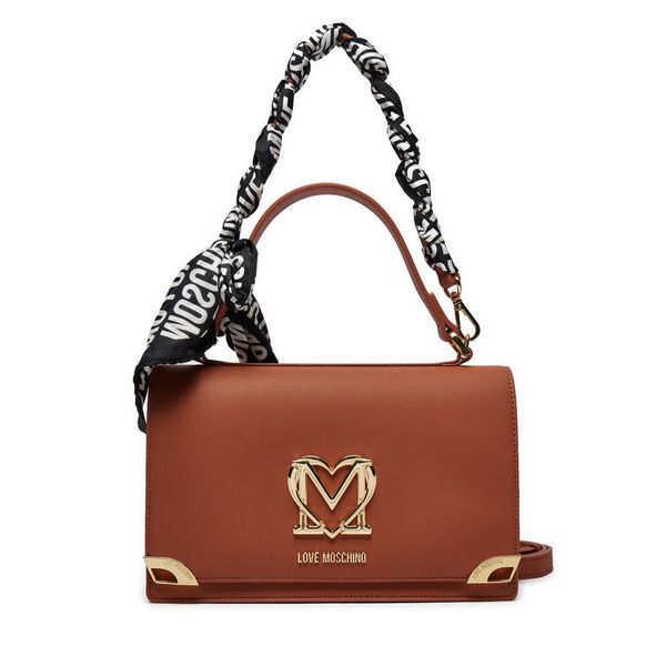 LOVE MOSCHINO Torbica LOVE MOSCHINO JC4285PP0IKJ122A Cuoio/Foulard