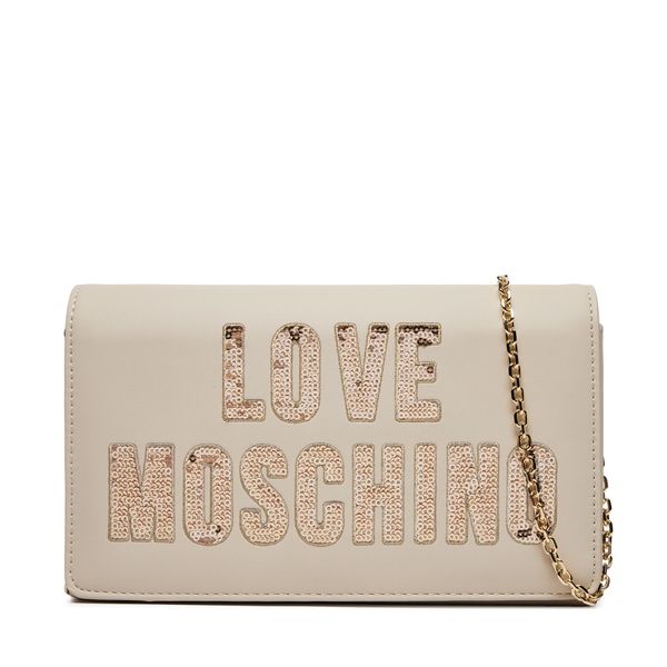 LOVE MOSCHINO Torbica LOVE MOSCHINO JC4293PP0IKK111A Avorio/Oro