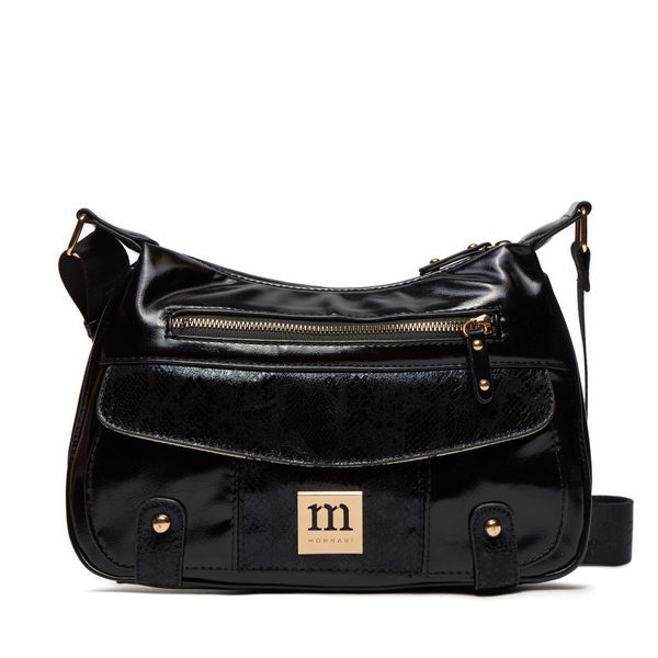 Monnari Torbica Monnari BAG1500-M20 Błyszczący Czarny
