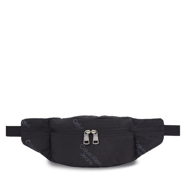 Calvin Klein Jeans Torbica oko struka Calvin Klein Jeans Sport Essentials Waistbag40 Aop K50K511718 Black/Pinstripe Grey 01R