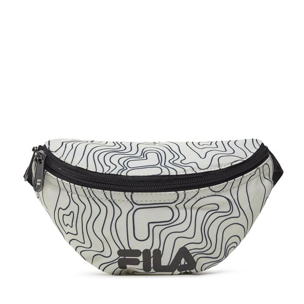 Fila Torbica oko struka Fila Belmont Back To School Map Small Street Waist Bag FBT0002.13239 Antique White Topographic Aop