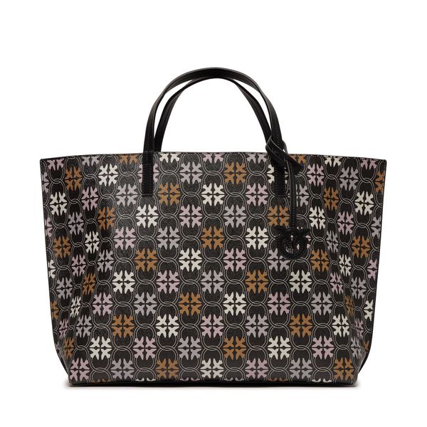 Pinko Torbica Pinko Carrie Shopper Big PE 24 PLTT 102832 A1EM Nero/Marro M7Q