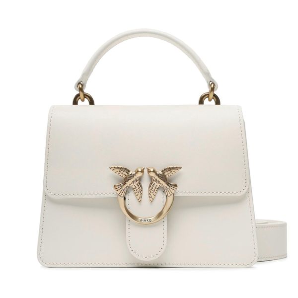 Pinko Torbica Pinko Love One Top Handle Mini Light PE 23 PLTT 100071 A0F1 White Z14Q