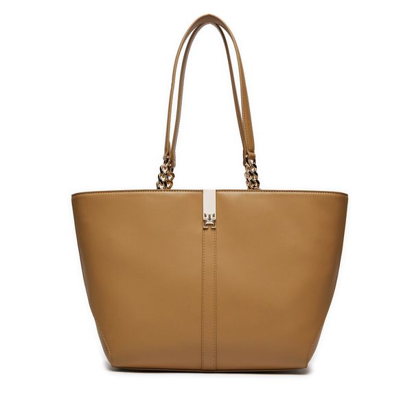 Tommy Hilfiger Torbica Tommy Hilfiger Heritage Tote AW0AW16321 Smeđa