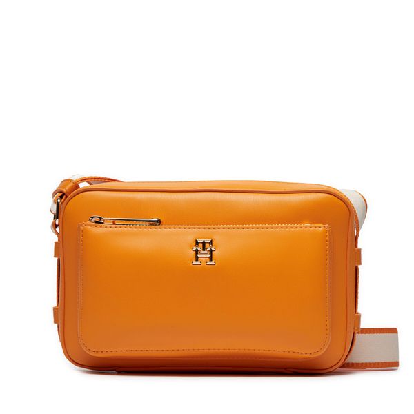 Tommy Hilfiger Torbica Tommy Hilfiger Iconic Tommy Camera Bag AW0AW15991 Rich Ochre SG3
