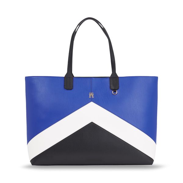 Tommy Hilfiger Torbica Tommy Hilfiger Iconic Tommy Tote Chevron AW0AW15204 Chevron 0GZ