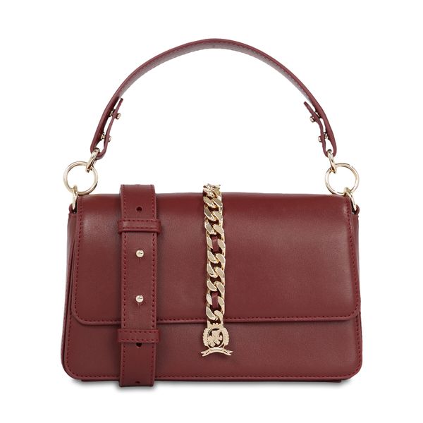 Tommy Hilfiger Torbica Tommy Hilfiger Luxe Leather Crossover AW0AW15289 Rouge XJS