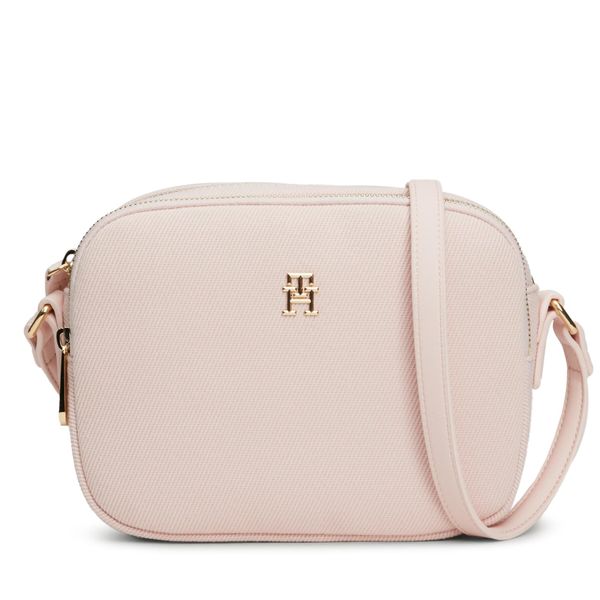 Tommy Hilfiger Torbica Tommy Hilfiger Poppy Canvas Crossover AW0AW16419 Whimsy Pink TJQ