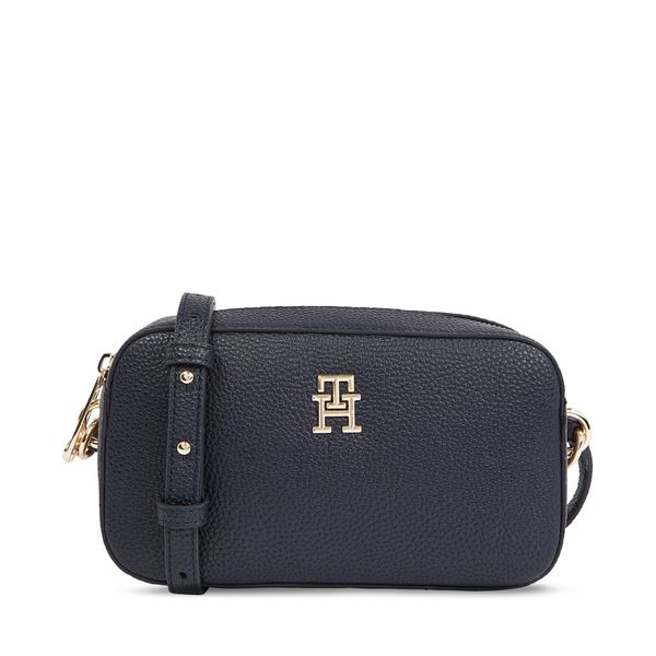 Tommy Hilfiger Torbica Tommy Hilfiger Th Emblem Camera Bag AW0AW15179 Space Blue DW6