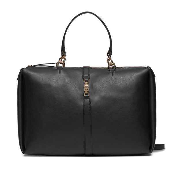 Tommy Hilfiger Torbica Tommy Hilfiger Th Feminine Satchel AW0AW16076 Black BDS
