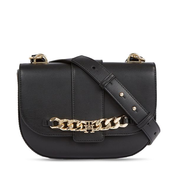Tommy Hilfiger Torbica Tommy Hilfiger Th Luxe Crossover AW0AW15604 Black BDS