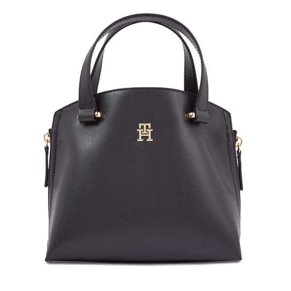 Tommy Hilfiger Torbica Tommy Hilfiger Th Modern Mini Tote AW0AW15968 Black BDS