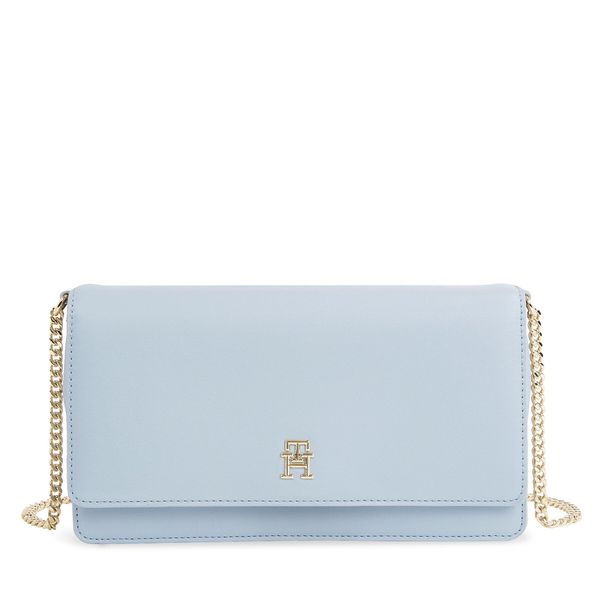 Tommy Hilfiger Torbica Tommy Hilfiger Th Refined Chain Crossover AW0AW16109 Breezy Blue C1O