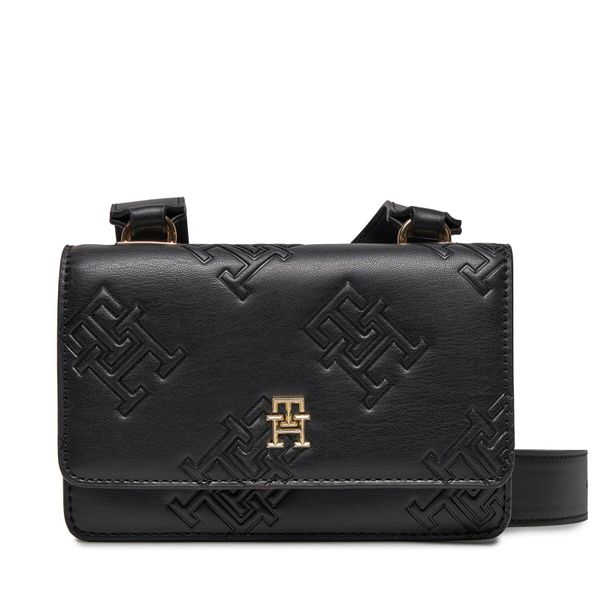 Tommy Hilfiger Torbica Tommy Hilfiger Th Refined Crossover Mono AW0AW15727 Black BDS